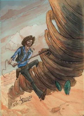  Pecos Bill: A Cowboy Legend Who Could Ride Tornadoes - Unraveling American Folklore!