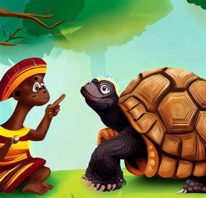  The Elephant and the Tortoise! Một Câu Chuyện Dân Gian Nigeria Về Sự Thông Minh Và Lòng Kiên Nhẫn!