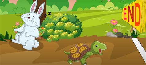  The Rabbit and the Turtle - Chuyện Ngụ Ngôn Mới Lạ Về Sự Kiên Trì Và Khả Năng Xác Định Mục Tiêu!